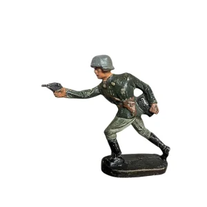 Soldato regolare tedesco pistola in movimento